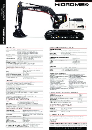 Bageri gusjeničari Hidromek HMK 220 LC