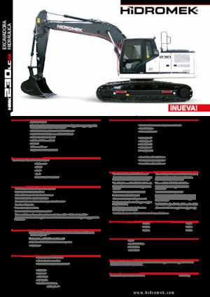 Bageri gusjeničari Hidromek HMK 230 LC