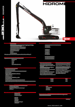 Bageri gusjeničari Hidromek HMK 230 LC LR 