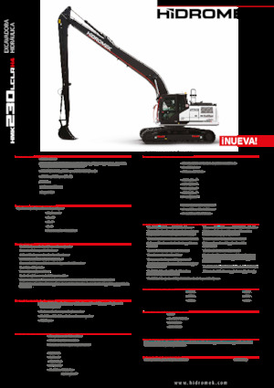 Bageri gusjeničari Hidromek HMK 230 LC LR 