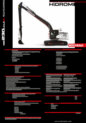 Bageri gusjeničari Hidromek HMK 230 LC LR 