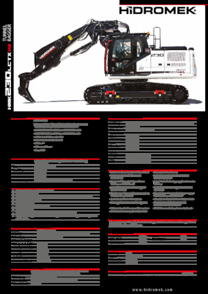 Bageri gusjeničari Hidromek HMK 230 LC TX 