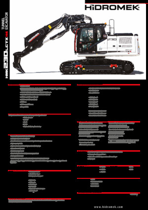 Bageri gusjeničari Hidromek HMK 230 LC TX 