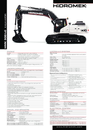 Bageri gusjeničari Hidromek HMK 300 LC PLUS