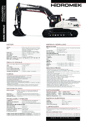 Bageri gusjeničari Hidromek HMK 300 LC PLUS