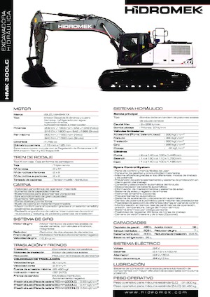 Bageri gusjeničari Hidromek HMK 300 LC PLUS