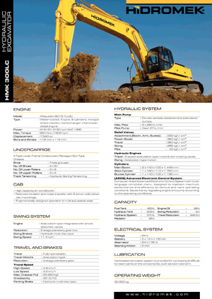 Bageri gusjeničari Hidromek HMK 300 LC