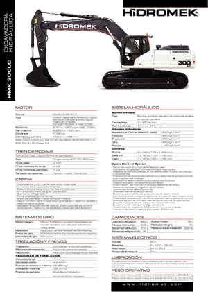 Bageri gusjeničari Hidromek HMK 300 LC