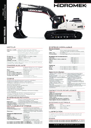 Bageri gusjeničari Hidromek HMK 300 LC PLUS