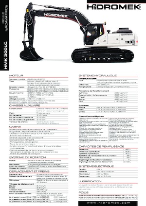 Bageri gusjeničari Hidromek HMK 300 LC PLUS