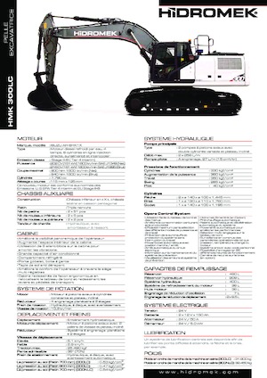 Bageri gusjeničari Hidromek HMK 300 LC PLUS