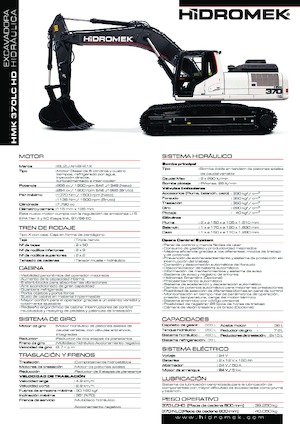 Bageri gusjeničari Hidromek HMK 370 LC-HD