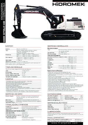 Bageri gusjeničari Hidromek HMK 370 LC-HD