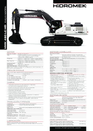 Bageri gusjeničari Hidromek HMK 490 LC-HD