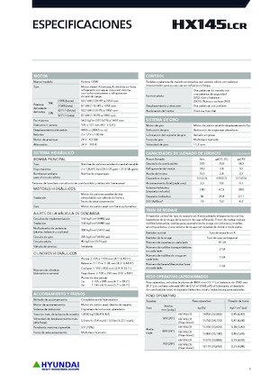 Bageri gusjeničari Hyundai HX145LCR