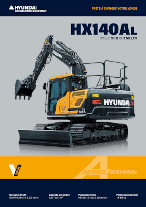 Bageri gusjeničari Hyundai HX140AL