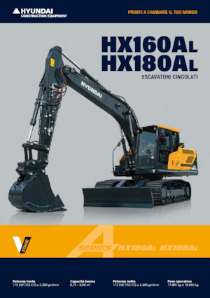 Bageri gusjeničari Hyundai HX160AL