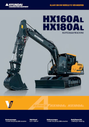 Bageri gusjeničari Hyundai HX180AL