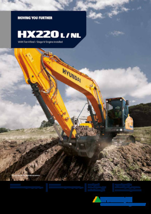 Bageri gusjeničari Hyundai HX220NL