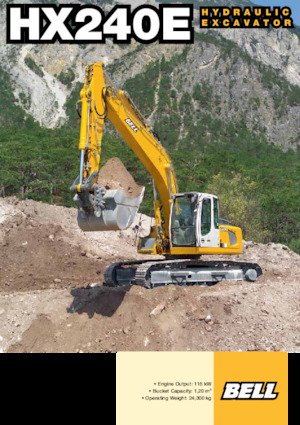 Bageri gusjeničari Bell HX240E
