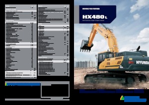 Bageri gusjeničari Hyundai HX480L