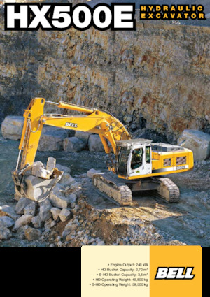 Bageri gusjeničari Bell HX500E