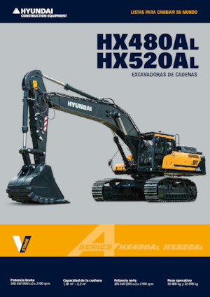 Bageri gusjeničari Hyundai HX480AL