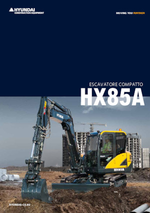 Bageri gusjeničari Hyundai HX85A