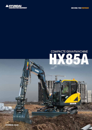 Bageri gusjeničari Hyundai HX85A