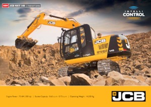 Bageri gusjeničari JCB NXT 140