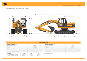 Bageri gusjeničari JCB JS 145 HD