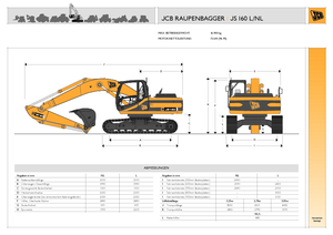 Bageri gusjeničari JCB JS 160 L
