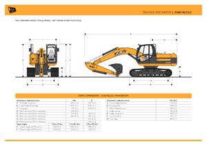 Bageri gusjeničari JCB JS 160 LC