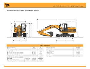 Bageri gusjeničari JCB JS 160 LC