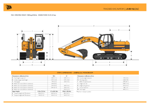 Bageri gusjeničari JCB JS 180 LC