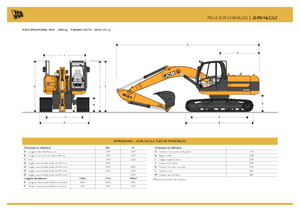 Bageri gusjeničari JCB JS 190 L TAB