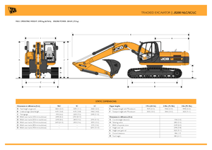 Bageri gusjeničari JCB JS 200 L