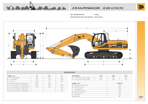 Bageri gusjeničari JCB JS 200 L