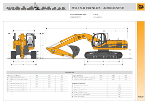 Bageri gusjeničari JCB JS 200 L