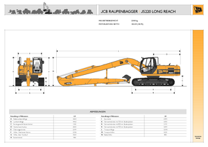 Bageri gusjeničari JCB JS 220 LR