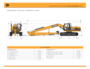 Bageri gusjeničari JCB JS 220 LR
