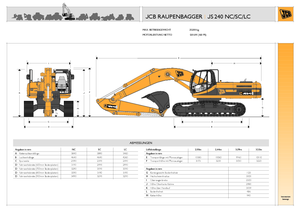Bageri gusjeničari JCB JS 240 NL