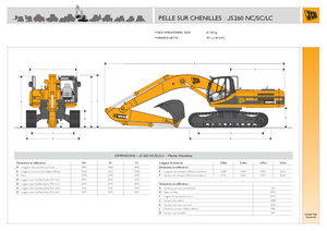 Bageri gusjeničari JCB JS 260 LC