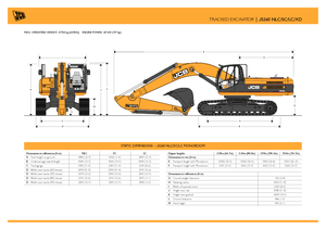 Bageri gusjeničari JCB JS 260 LC
