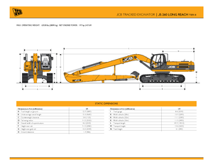 Bageri gusjeničari JCB JS 260 LR