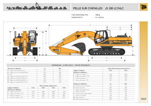 Bageri gusjeničari JCB JS 330 NL XD