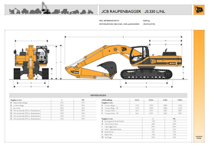 Bageri gusjeničari JCB JS 330 NL ME