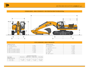 Bageri gusjeničari JCB JS 360 NLC