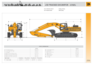 Bageri gusjeničari JCB JS 460