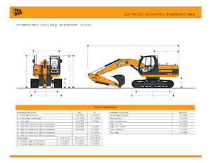 Bageri gusjeničari JCB JS160